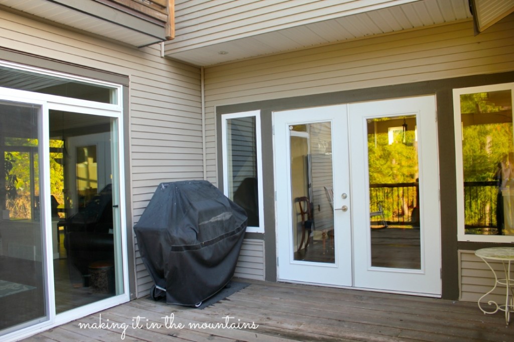 Deck Makeover - Before @ making it in the mountains